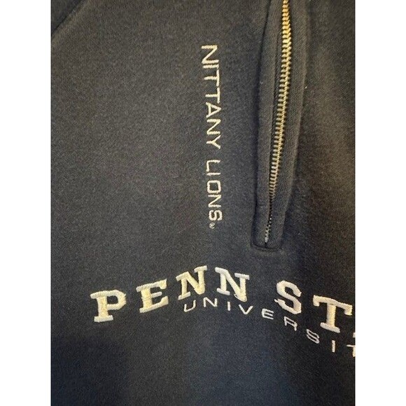 Penn State Nittany Lions Pawprint Jansport 1/4 Zip Sweatshirt Pullover Youth LRG - Picture 4 of 12